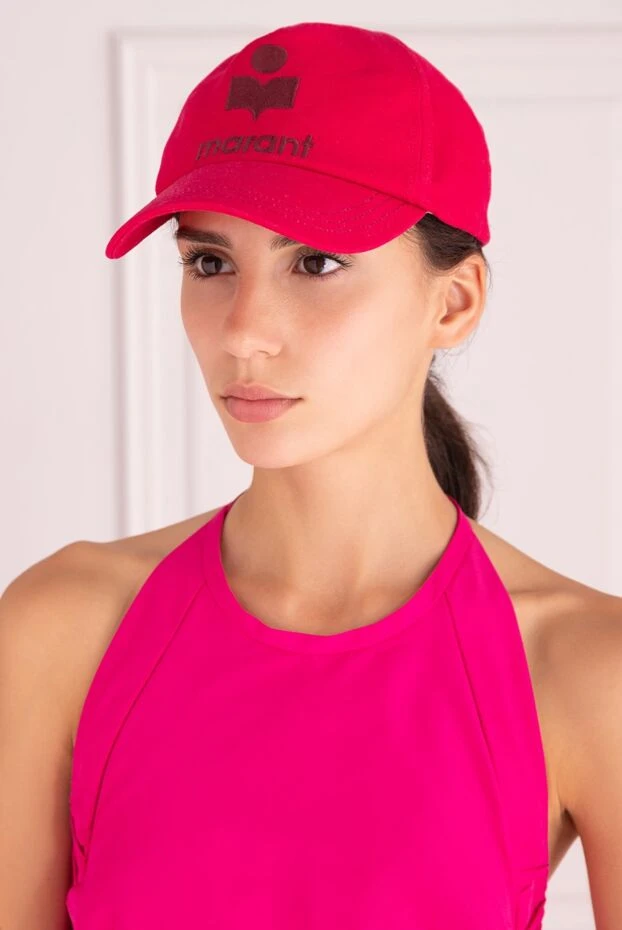 Isabel Marant женские кепка красная женская купить с ценами и фото 161764 - фото 2