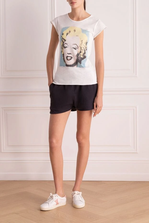 Isabel Marant woman gray cotton and polyester shorts for women buy with prices and photos 161769 - photo 2