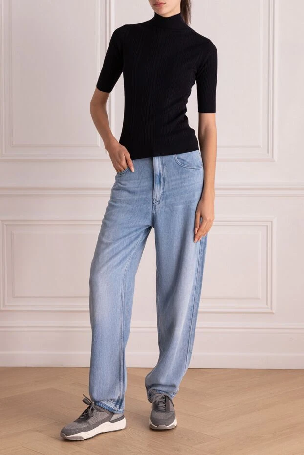 Isabel Marant woman blue lyocell jeans for women buy with prices and photos 161773 - photo 2