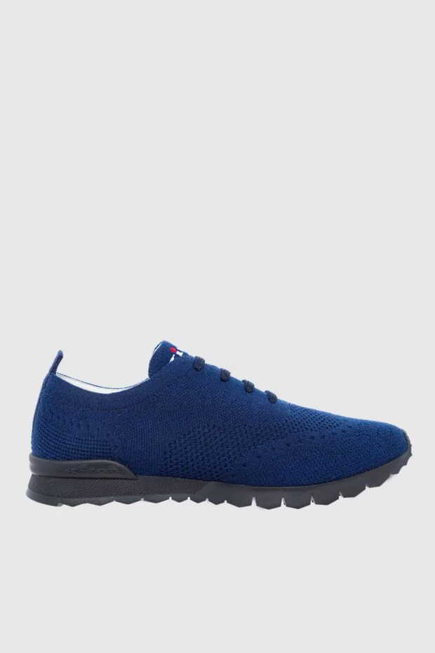 Kiton man blue men's sneakers made of viscose buy with prices and photos 161783 - photo 1