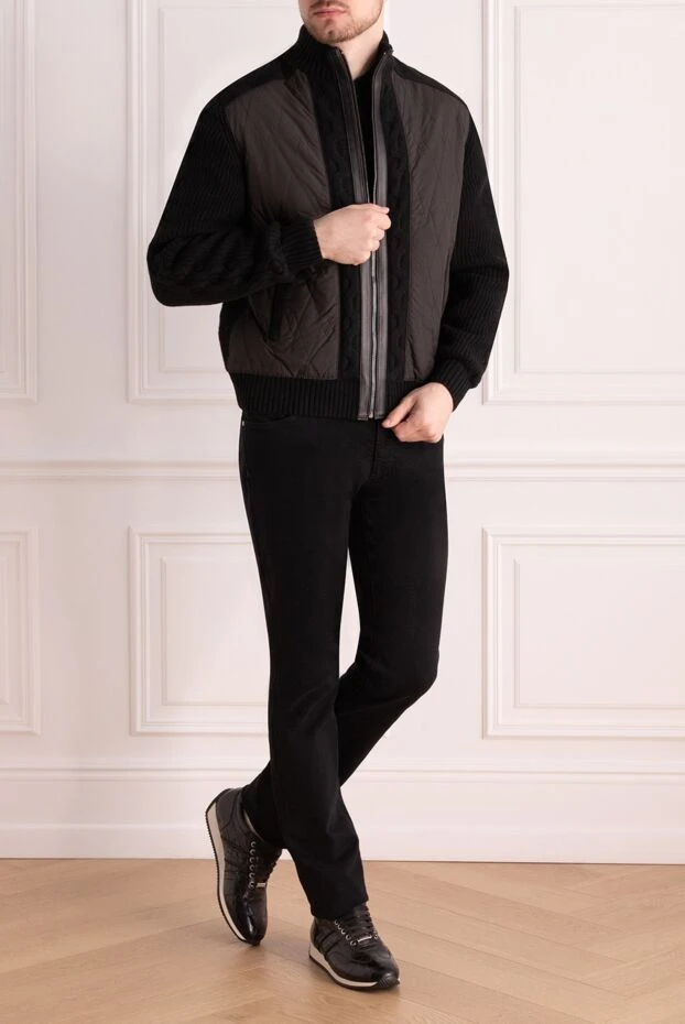 Torras мужские куртка из кашемира и полиамида черная мужская купить с ценами и фото 161822 - фото 2