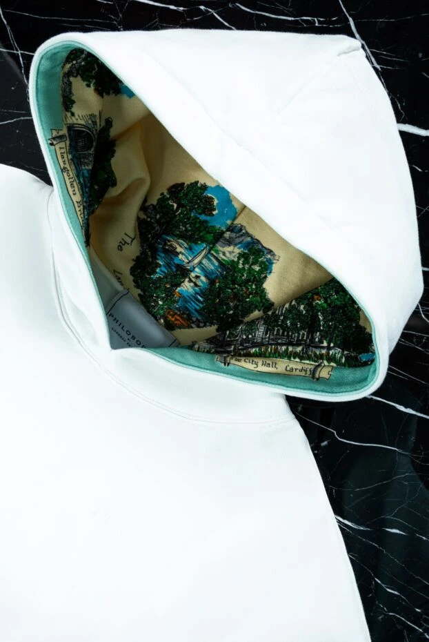 Philosophy di Lorenzo Serafini костюм из мягкого футера с укороченным худи 161857 - фото 3