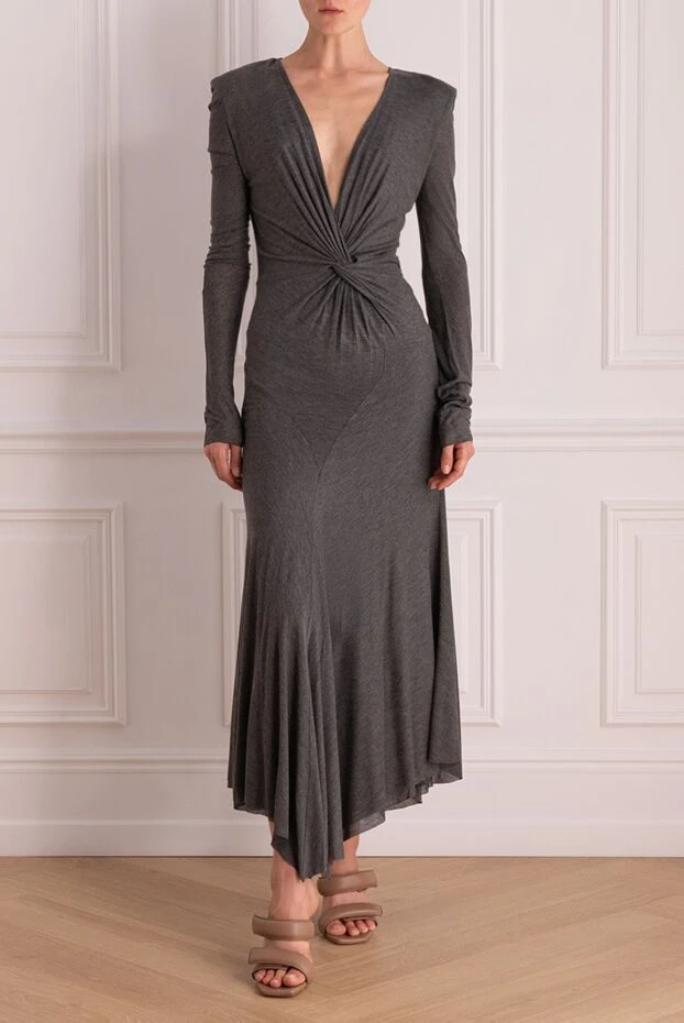 Philosophy di Lorenzo Serafini жіночі сукня з модалу сіра жіноча купити фото з цінами 161869 - фото 2