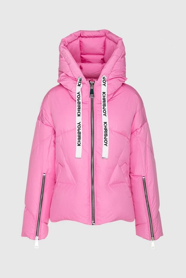 Khrisjoy woman women's pink polyester down jacket buy with prices and photos 161874 - photo 1