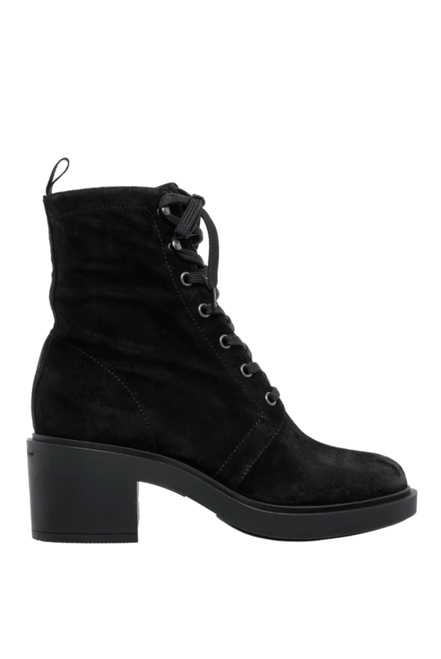 Gianvito Rossi жіночі черевики з нубуку чорні жіночі купити фото з цінами 161883 - фото 1