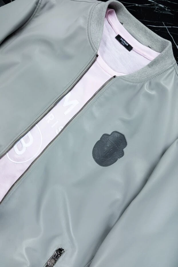 Balmain женская футболка хлопковая розовая с логотипом 161981 - фото 2