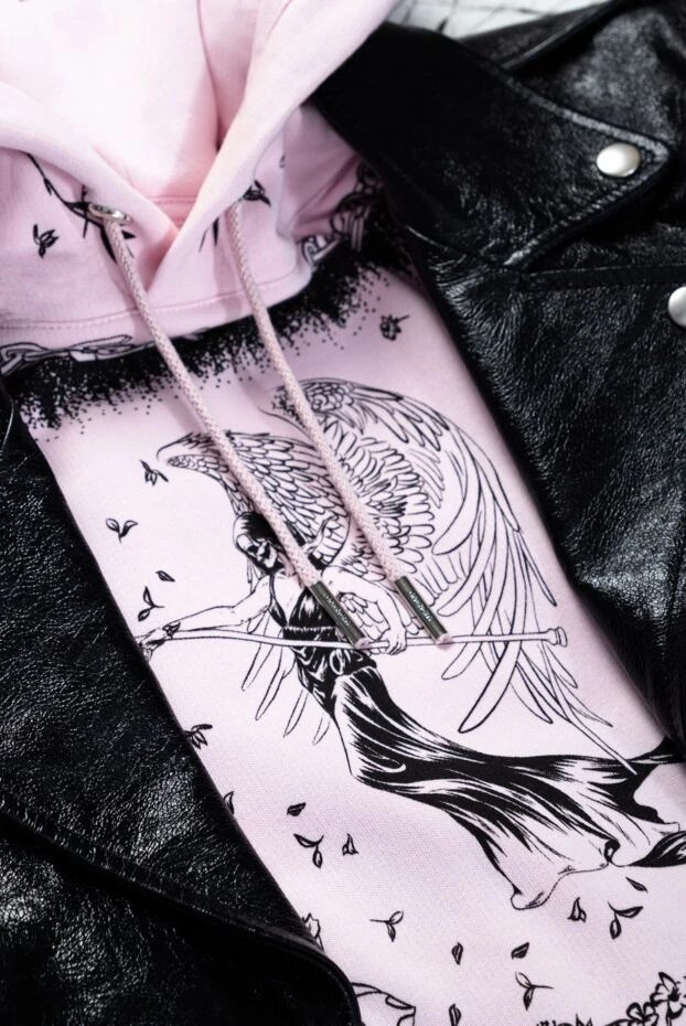 Givenchy дизайнерське жіноче худо з куліскою на капюшоні 162005 - фото 2