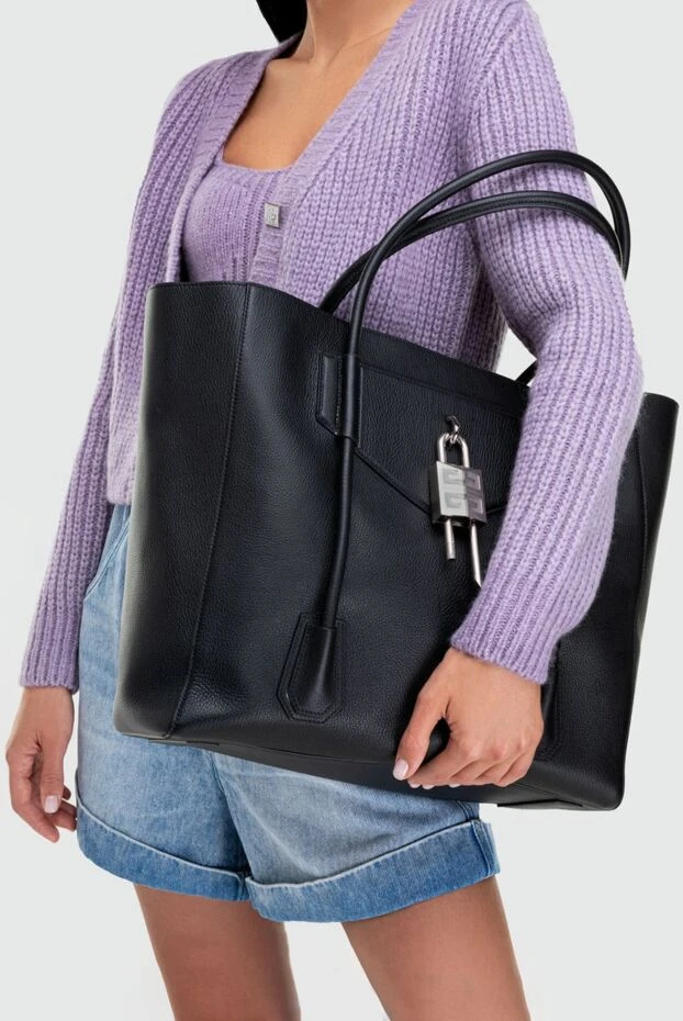 Givenchy жіночі сумка зі шкіри чорна жіноча купити фото з цінами 162027 - фото 2