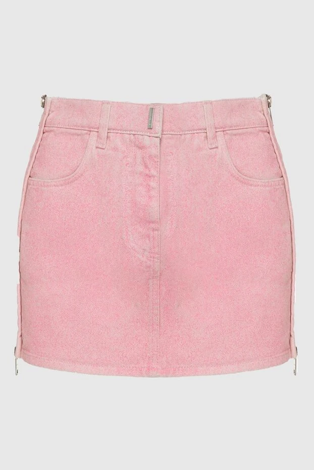 Givenchy женские юбка из хлопка розовая женская купить с ценами и фото 162031 - фото 1