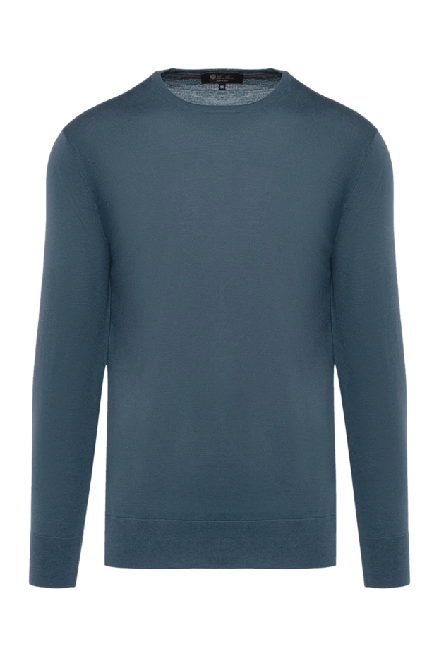 Loro Piana man wool jumper blue for men buy with prices and photos 162058 - photo 1