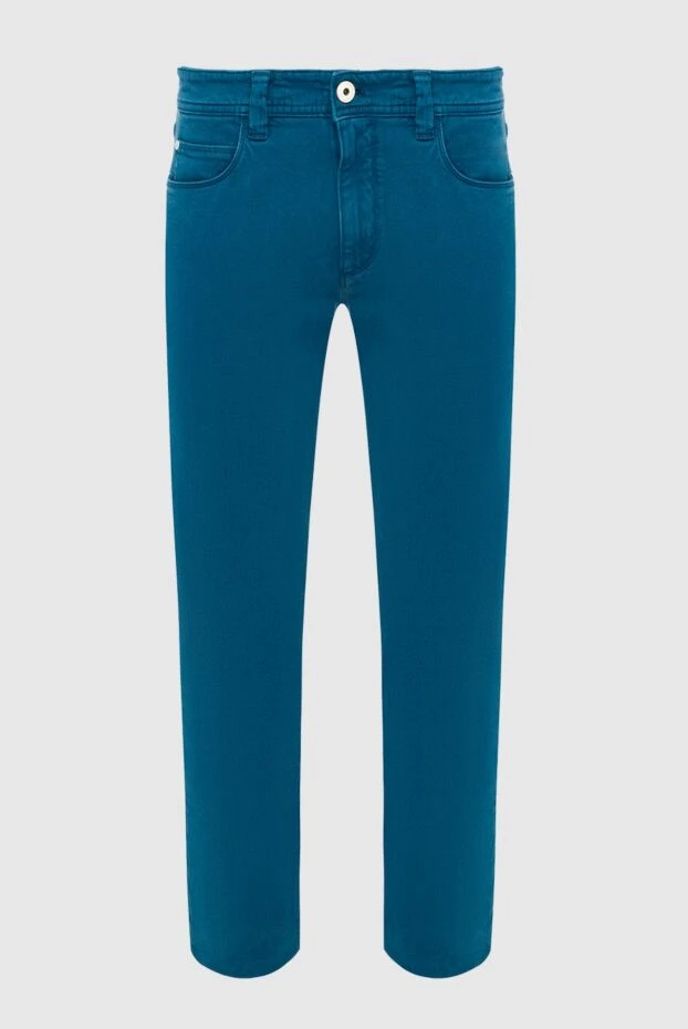 Loro Piana мужские джинсы из хлопка синие мужские купить с ценами и фото 162089 - фото 1