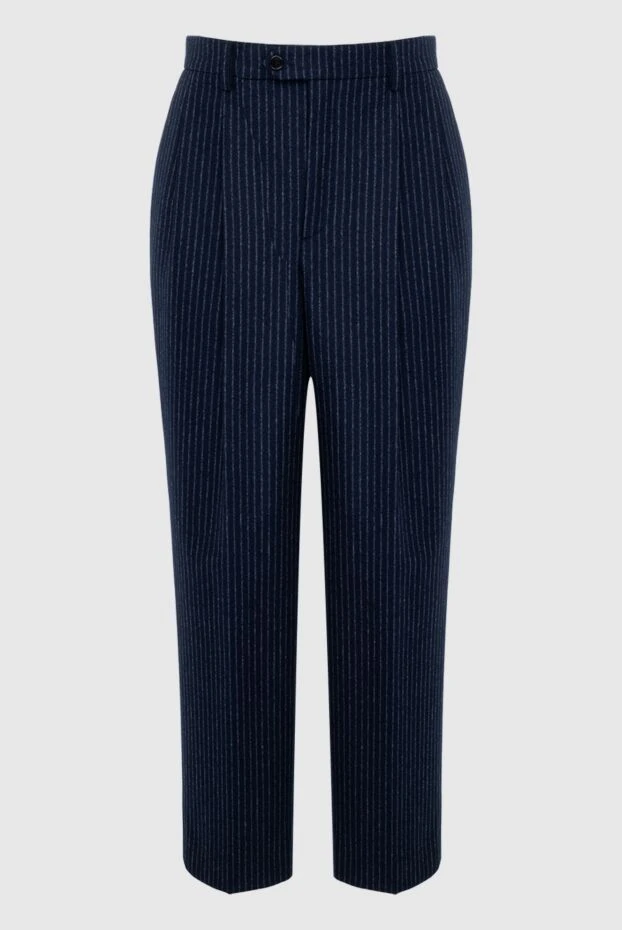 Celine woman blue wool trousers for women buy with prices and photos 162157 - photo 1