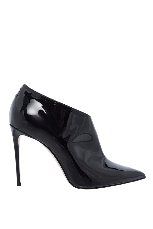 Le Silla women's black patent leather ankle boots with stiletto heels 162280 - photo 1