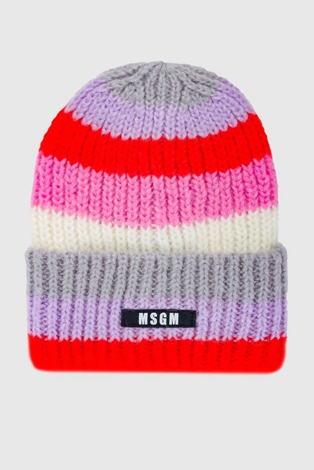 MSGM woman red cap for women buy with prices and photos 162293 - photo 1