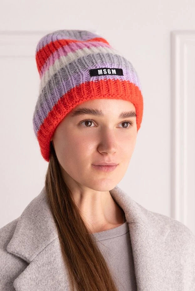 MSGM woman red cap for women buy with prices and photos 162293 - photo 2