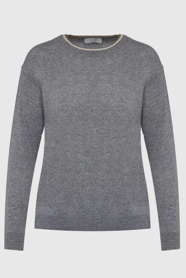 Gray jumper for women