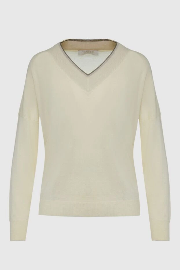 Tonet woman white jumper for women buy with prices and photos 162346 - photo 1