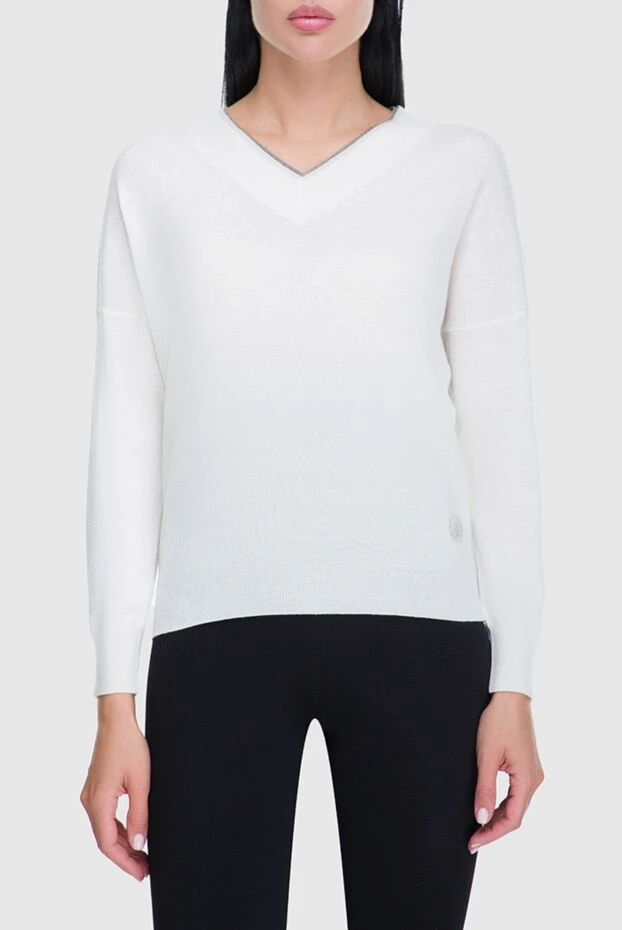 Tonet woman white jumper for women 162346 - photo 2