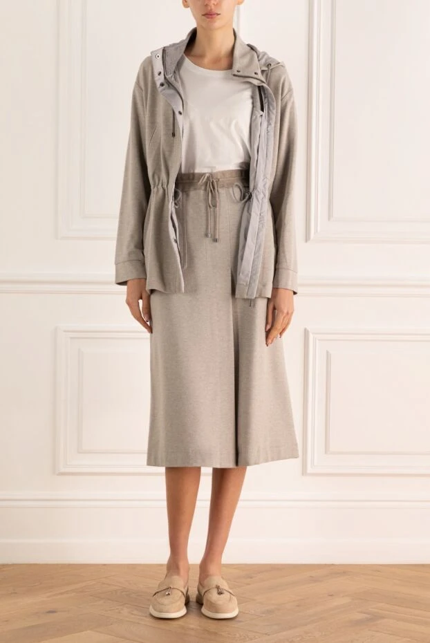 Tonet woman gray women's suit with skirt buy with prices and photos 162349 - photo 2