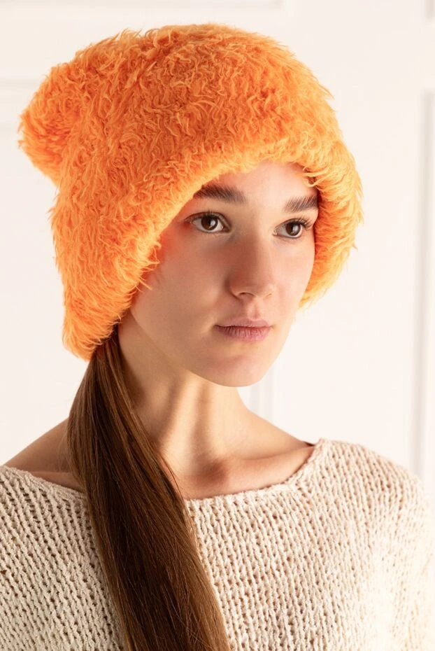 The Attico woman orange hat for women buy with prices and photos 162363 - photo 2