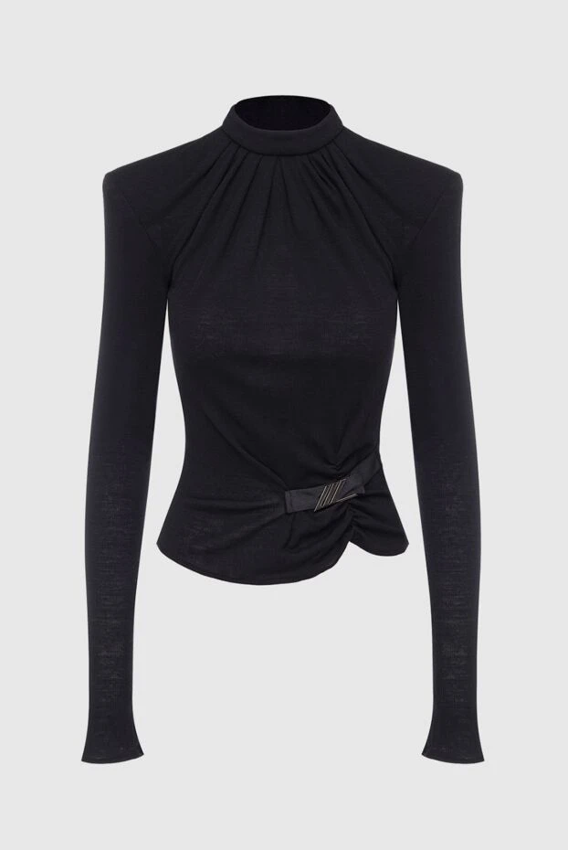 The Attico woman black polyamide and elastane blouse for women buy with prices and photos 162366 - photo 1