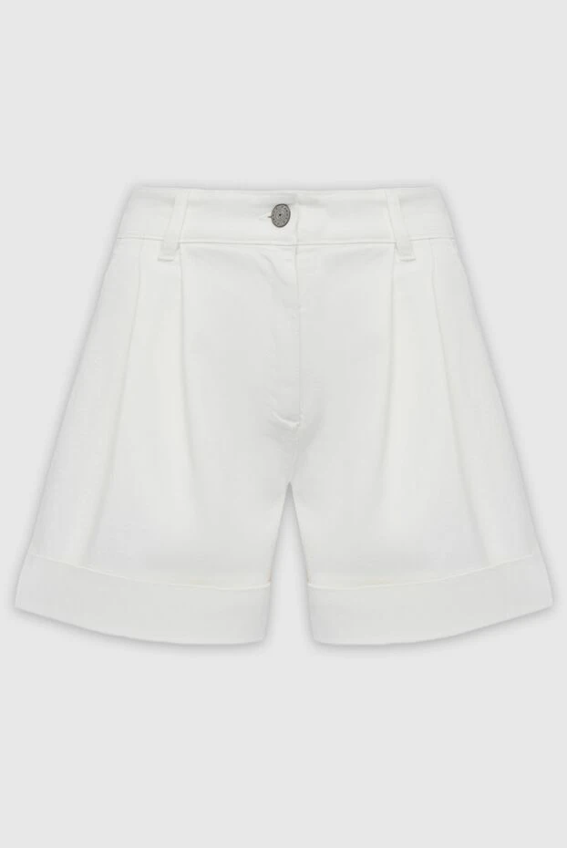 P.A.R.O.S.H. woman white cotton shorts for women buy with prices and photos 162395 - photo 1