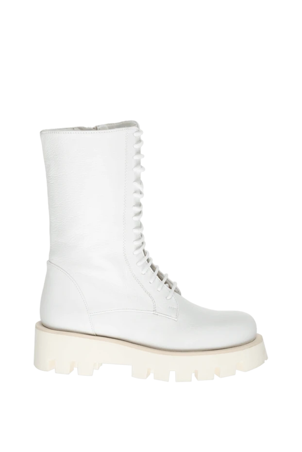 Paloma Barcelo woman white leather boots for women 162409 - photo 1