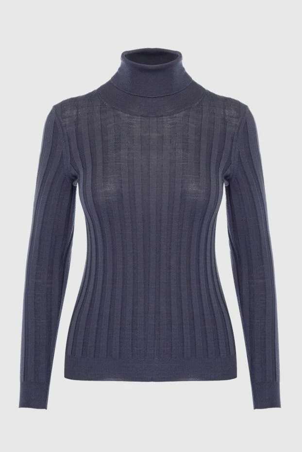 Peserico dark grey wool womens turtleneck 162426 - photo 1