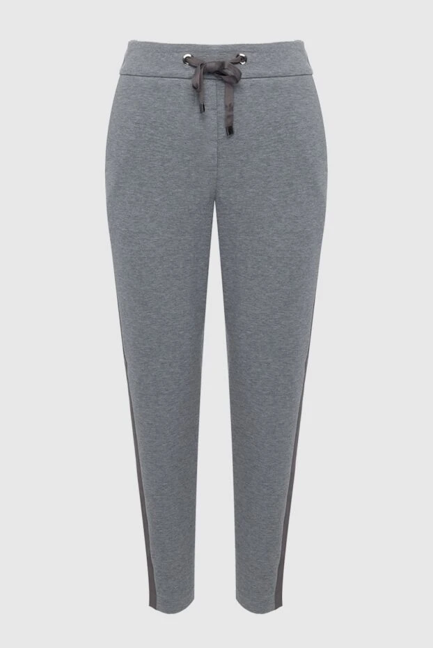Cappellini woman gray cotton trousers for women buy with prices and photos 162448 - photo 1