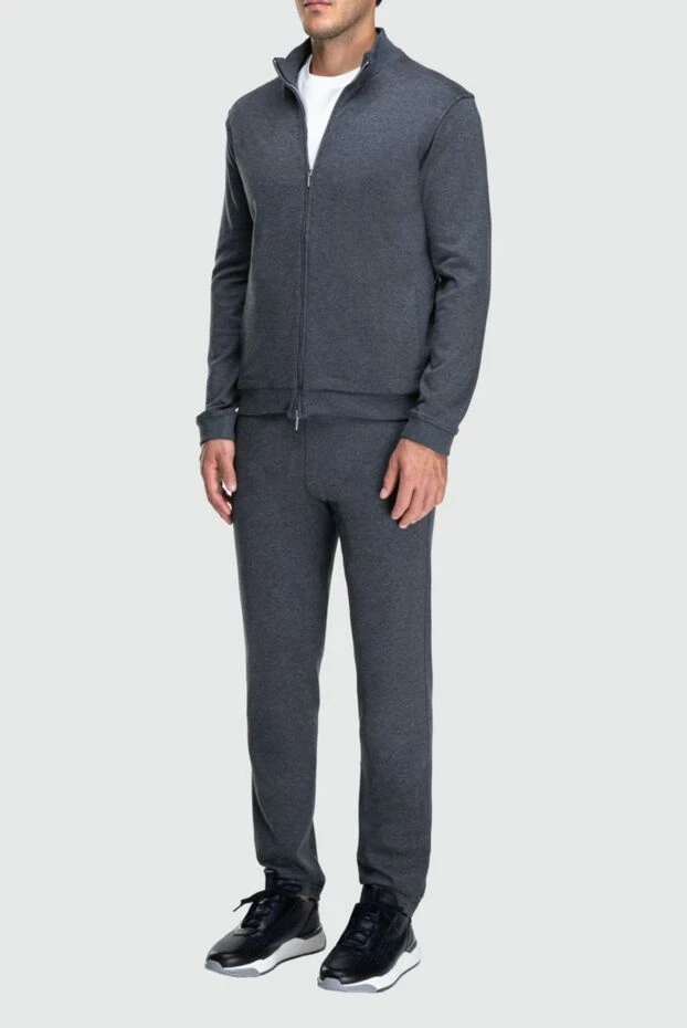 Cesare di Napoli man gray men's cotton sports suit buy with prices and photos 162509 - photo 2