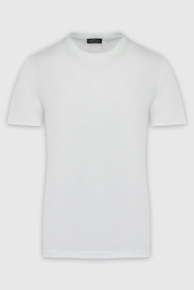 Cesare di Napoli man white cotton t-shirt for men buy with prices and photos 162524 - photo 1