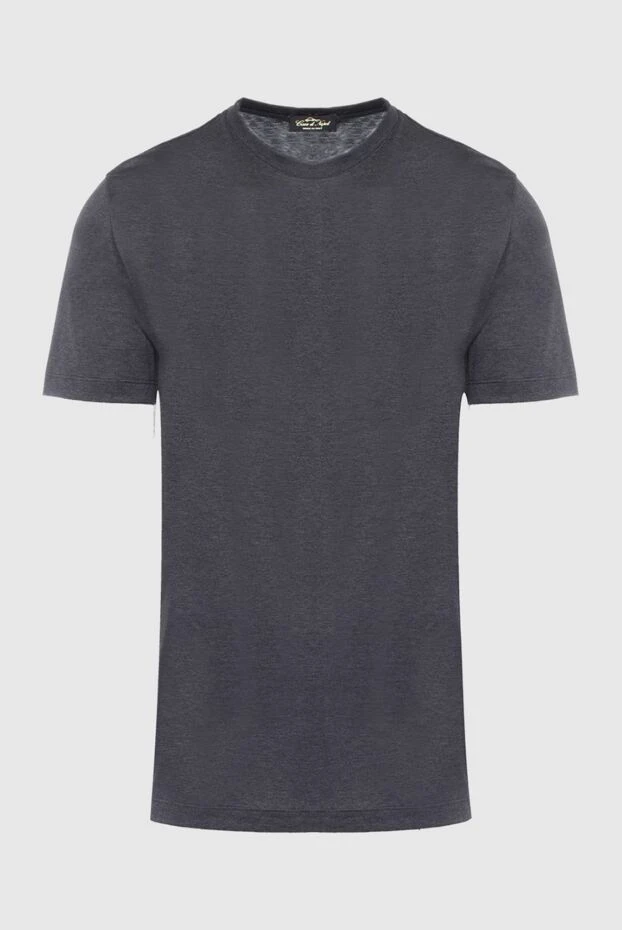 Cesare di Napoli gray cotton t-shirt for men 162533 - photo 1