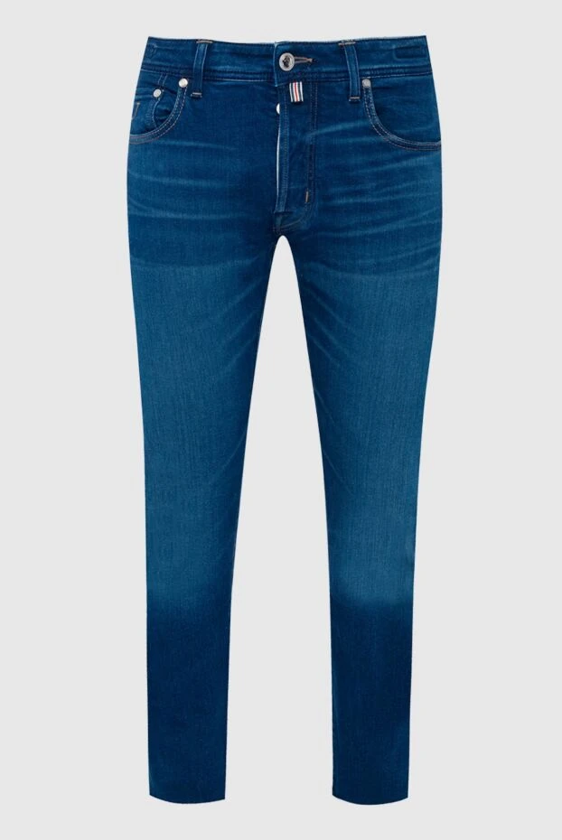 Jacob Cohen мужские джинсы из хлопка синие мужские купить с ценами и фото 162534 - фото 1