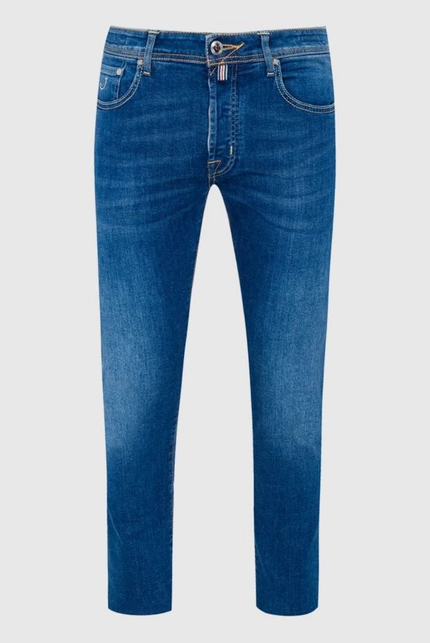 Jacob Cohen man blue cotton jeans for men buy with prices and photos 162541 - photo 1