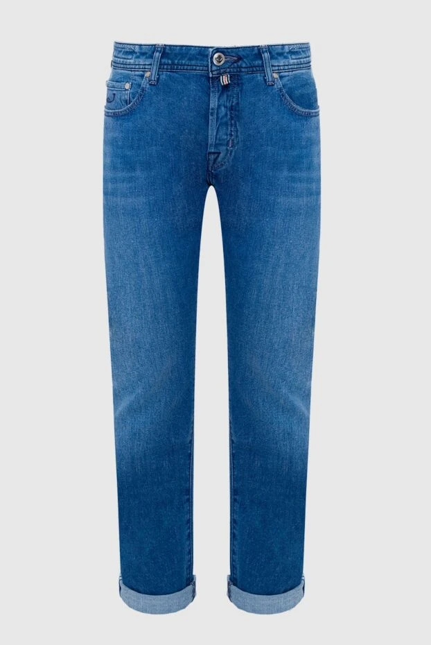 Jacob Cohen мужские джинсы из хлопка синие мужские купить с ценами и фото 162544 - фото 1