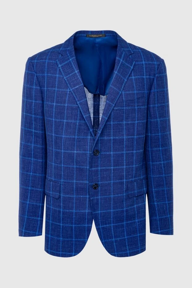 Corneliani чоловічі піджак синій чоловічий купити фото з цінами 162587 - фото 1