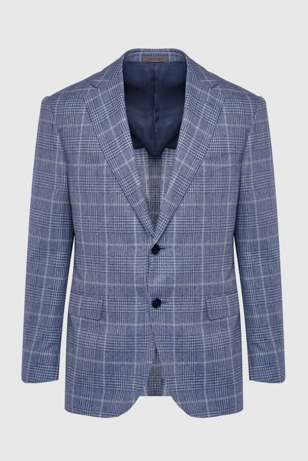 Corneliani man men's gray silk jacket 162588 - photo 1