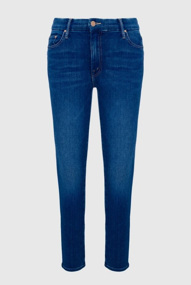 Mother Denim женские джинсы синие женские купить с ценами и фото 162608 - фото 1