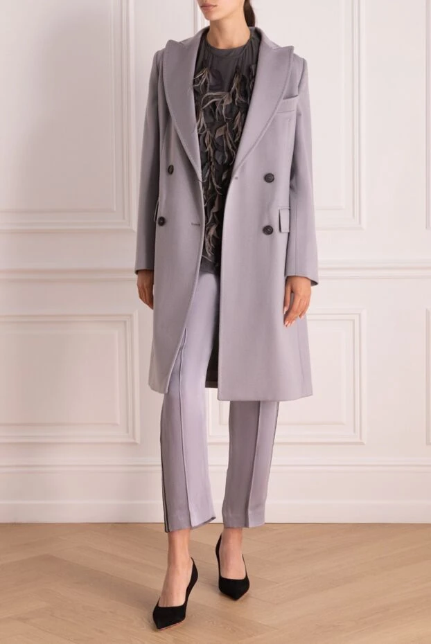 Heresis woman gray wool coat for women buy with prices and photos 162630 - photo 2