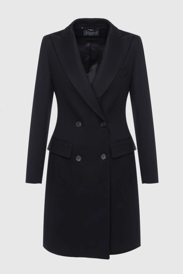 Heresis woman women's black wool coat buy with prices and photos 162632 - photo 1