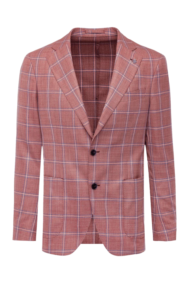 Lubiam pink wool jacket for men 162698 - photo 1