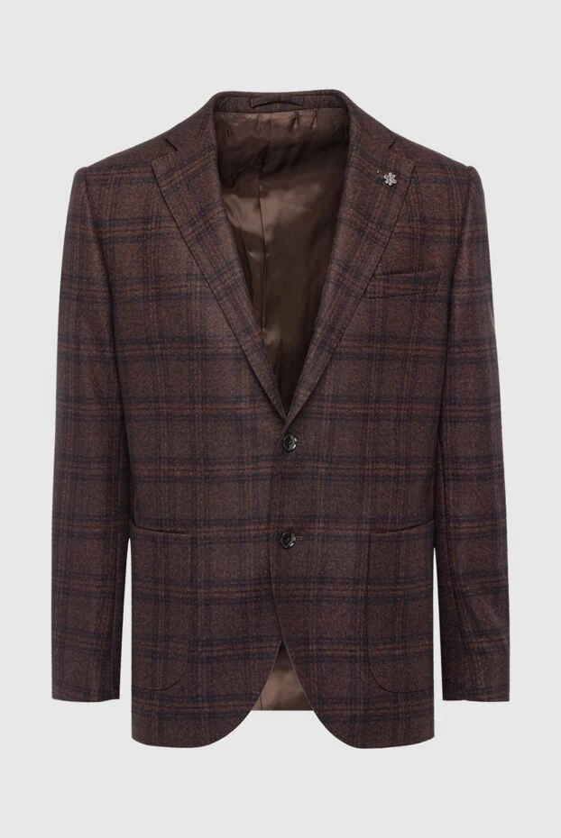 Lubiam man brown wool jacket for men buy with prices and photos 162710 - photo 1