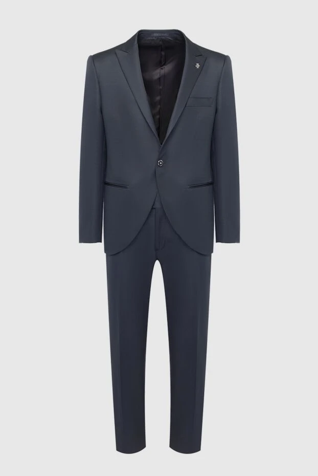 Lubiam man men's suit made of wool and polyester, black buy with prices and photos 162720 - photo 1