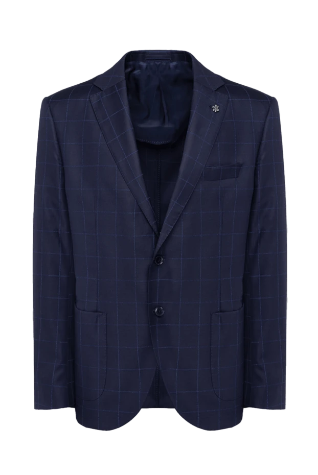 Lubiam blue wool jacket for men 162730 - photo 1