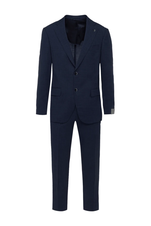 Lubiam men's suit made of wool blue 162755 - photo 1