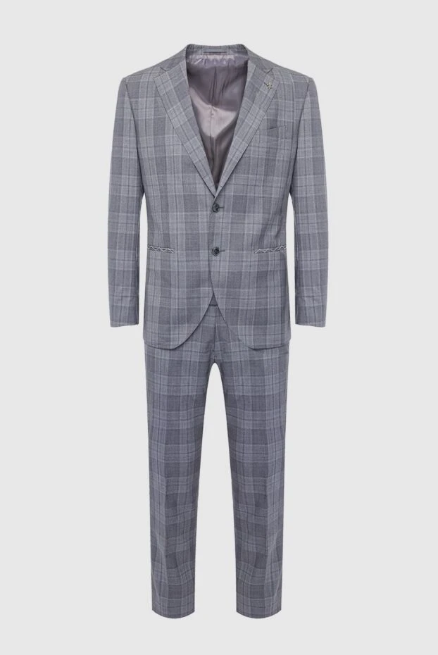 Lubiam man gray wool men's suit buy with prices and photos 162759 - photo 1