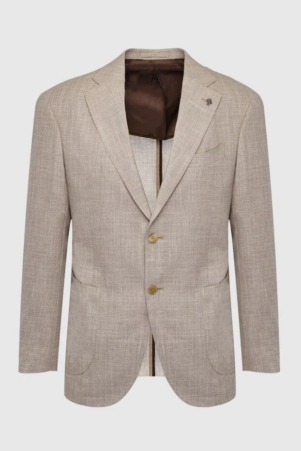 Lubiam man beige jacket for men 162775 - photo 1