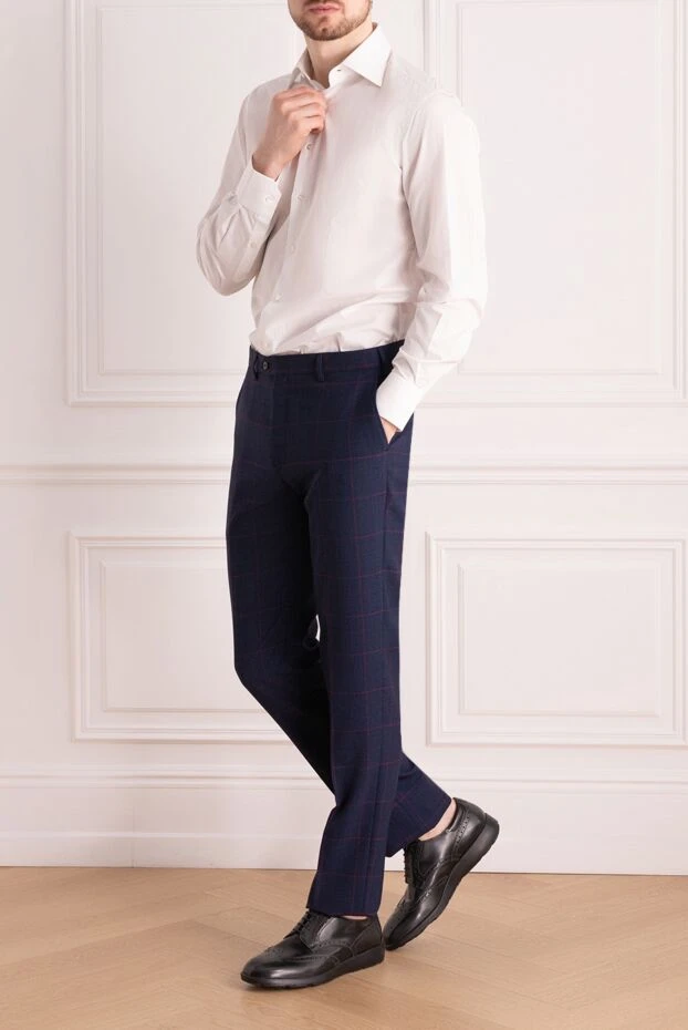 Stefano Ricci рубашка из хлопка белая мужская 162793 - фото 2