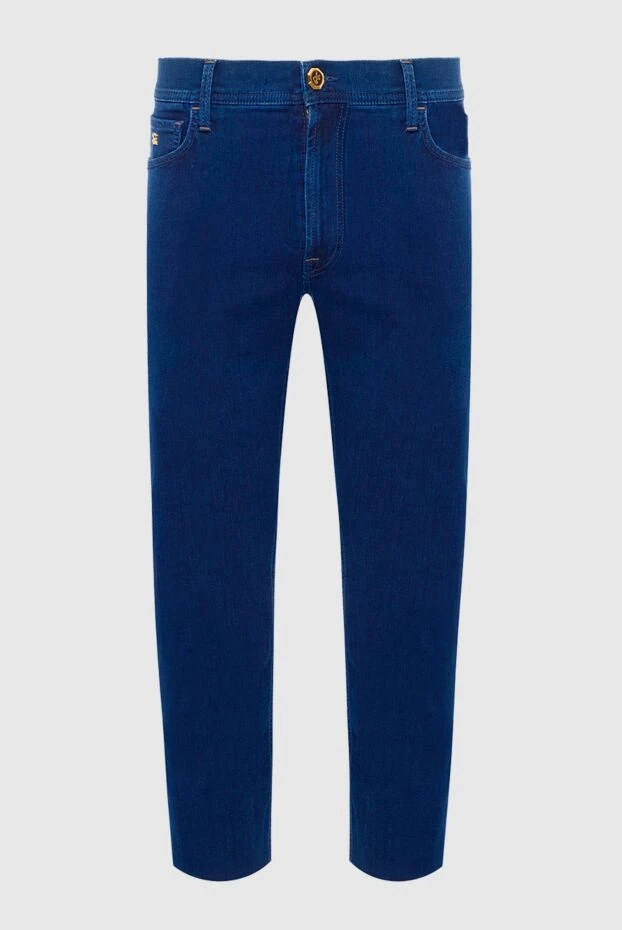 Stefano Ricci джинсы из хлопка синие мужские 162867 - фото 1