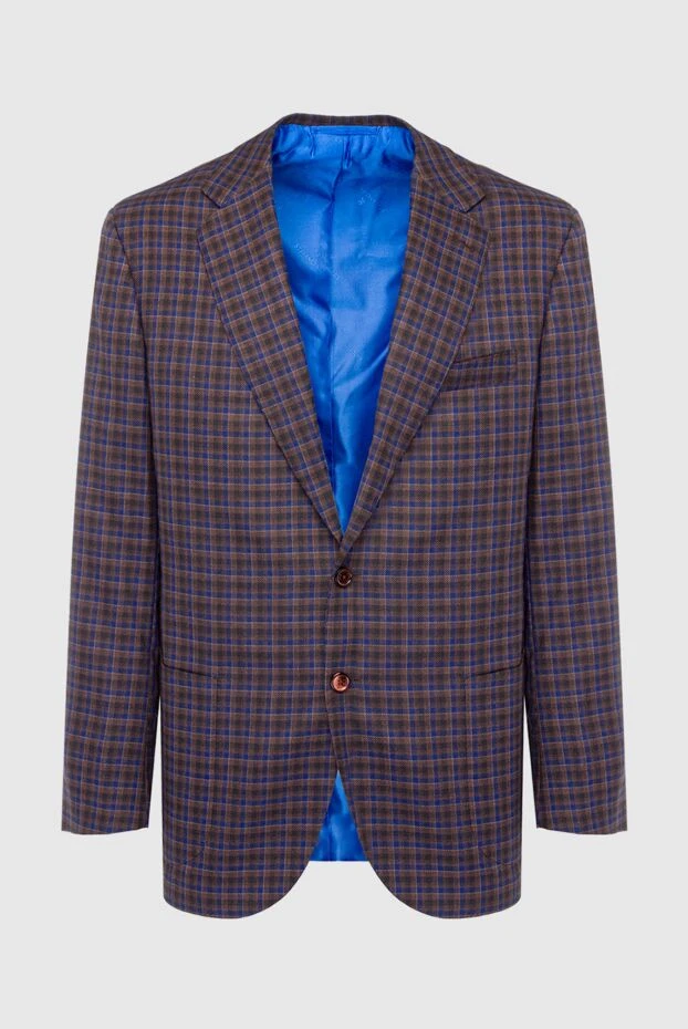 Stefano Ricci brown cashmere and wool jacket for men 162895 - photo 1